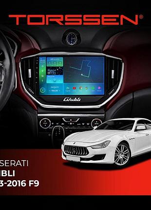 Torssen штатна магнітола torssen maserati ghibli 2013-2016 fl9 4+64gb 4g carplay dsp