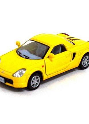 Машинка kinsmart "toyota mr2" (желтая)