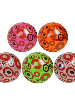 М'яч гумовий "абстрація кругла", 5 штук