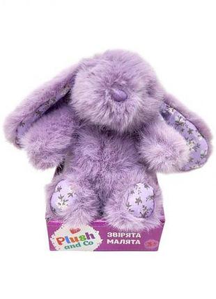 Мягкая игрушка plush and co зайчик (вид 2) 16 см с ушками