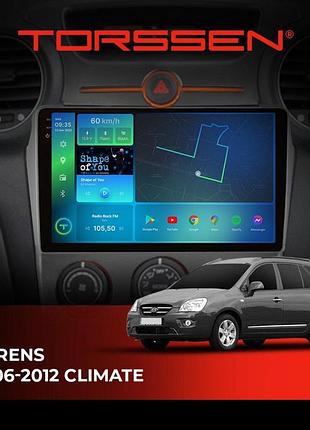 Torssen штатна магнітола torssen 2k kia carens 2006-2012 climate f9432 4g carplay dsp