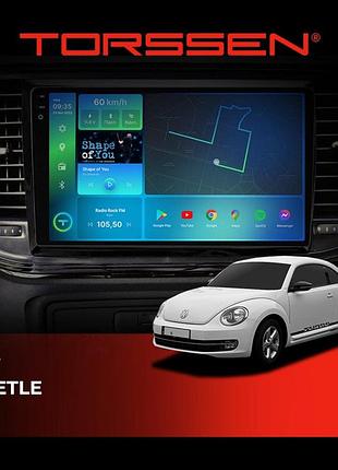 Torssen штатна магнітола torssen 2k vw beetle f9432 4g carplay dsp