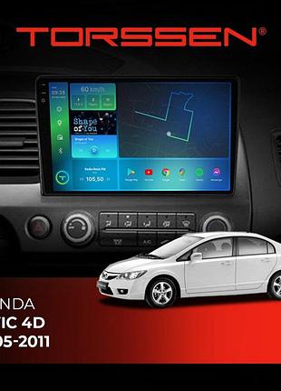 Torssen штатна магнітола torssen 2k honda civic 4d 2005-2011 f10432 4g carplay dsp