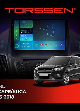 Torssen штатна магнітола torssen 2k ford escape/kuga 13-18 f9432 4g carplay dsp
