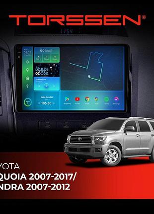 Torssen штатна магнітола torssen 2k toyota sequoia 2007-2017/tundra 2007-2012 f10432 4g carplay dsp