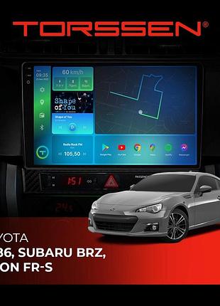 Torssen штатна магнітола torssen 2k toyota gt86,subaru brz,scion fr-s f9432 4g carplay dsp