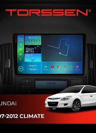 Torssen штатна магнітола torssen 2k hyundai i30 2007-2012 climate f9432 4g carplay dsp