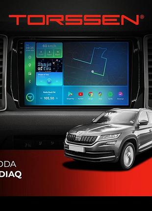 Torssen штатна магнітола torssen 2k skoda kodiaq f9432 4g carplay dsp