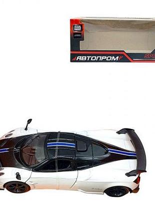 Автопром 1:32 pagani huayra bc, (белая)