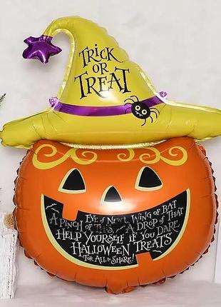 Фольгированная шарик тыква на хэллоуин,halloween