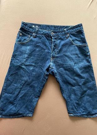 Чоловічі джинсові шорти g-star raw (оригінал) 33/34