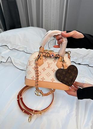 Louis vuitton alma bb monogram canvas 20х10,5х15,5