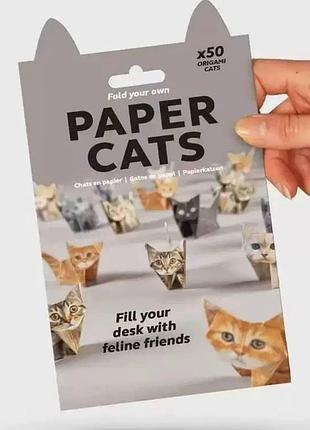 Набор для оригами "paper cats" (паперовые коты)