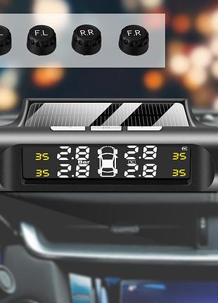 Контроль тиску температури в шинах e-ace k01 tpms зовнішні датчики сонячна батарея акумулятор