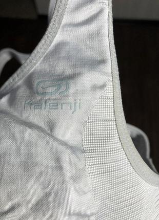 Комфортний спортивний бюстгальтер топ для бігу занять спортом kalenji4 фото