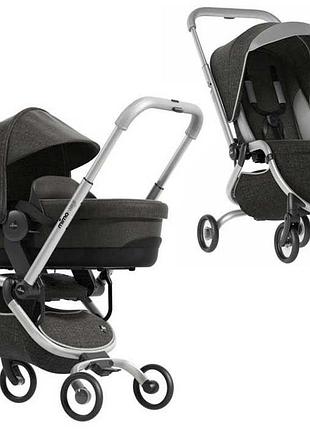 Універсальна коляска mima zigi 2 в 1 charcoal