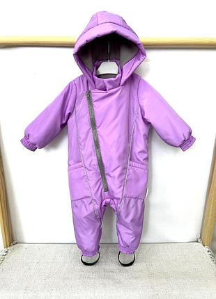 Детский демисезонный комбинезон color zipp, осень, весна, 98