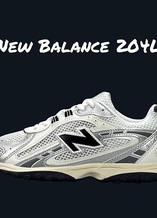 Balance 204l white metallic black