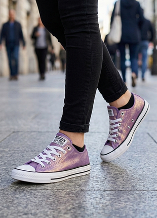 Converse сша оригінал! гламурні супер комфортні дихаючі кеди