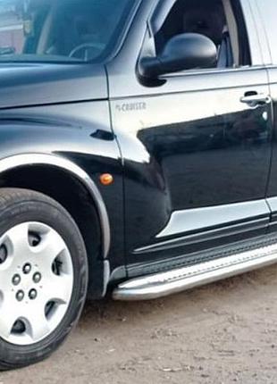 Накладки на арки (4 шт, нержавейка) для chrysler pt cruiser 2000-2010 гг