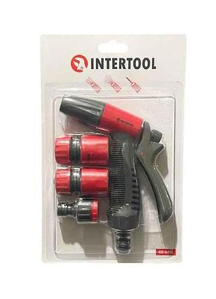 Пистолет-распылитель для полива abs, pp, tpr ge-0016 тм intertool