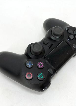 Джойстик doubleshock для ps 4, бездротовий ігровий геймпад ps4/pc акумуляторний джойстик. колір чорний hr-43