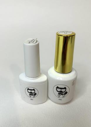 Liquid poly gel від myr myr молочний 7 і бежевий нюдовий 52