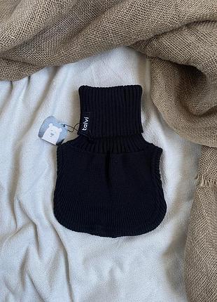 Манишка детская one size черный
