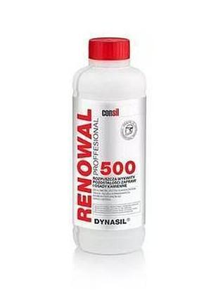 Удаление цементного раствора и затирки – dynasil renowal 500 1л