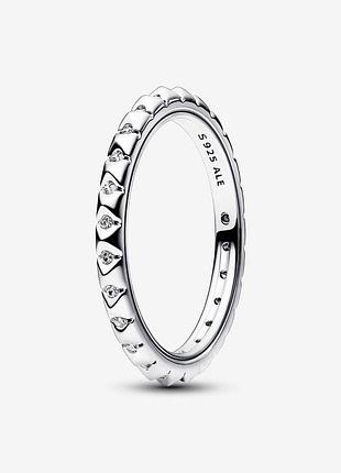 Серебряное кольцо пирамиды 192800c01 16.5