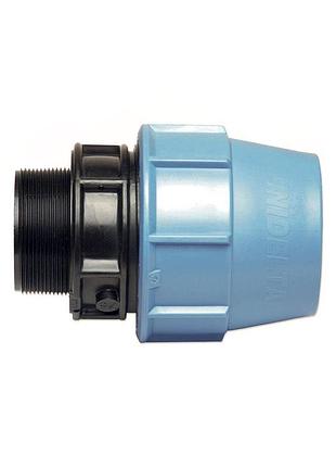 Переходник муфта с наружной резьбой ø 63 х 2″ н pn16 pp-b unidelta 1003 для пластиковых водопроводных труб