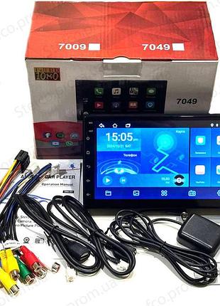 Android магнитола navifly 7049 1din fm usb aux wi-fi gps ресивер камера заднего вида ahd720p