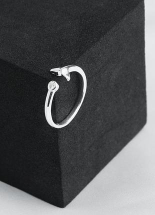 Кільце silver wave з нержавіючої сталі