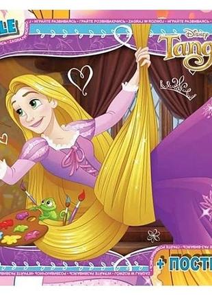 Пазли g-toys "рапунцель" 70 елементів + постер 21 х 30 см ta 013