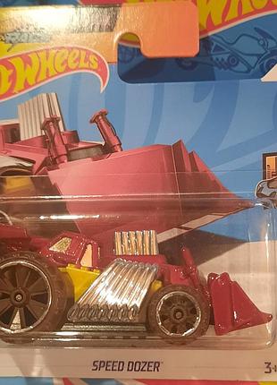 Hot wheels 2024 metro speed dozer 5/10 147/250 htf03 спід дозер машинки базові колекційні хот вілс