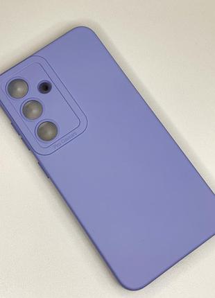 Чехол silicone case samsung galaxy s25 plus (glucine)