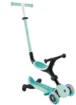 Складний самокат-трансформер 3 в 1 globber go up active 360 mint