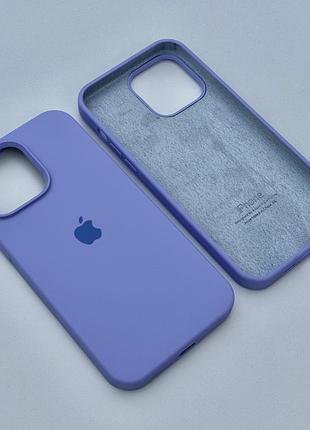 Оригинальный чехол silicone case iphone 16 pro (glucine)