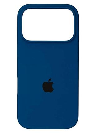 Оригінальний чохол silicone case iphone 17 pro (ocean blue)