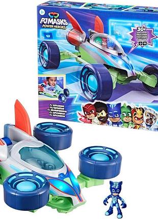 Pj masks power heroes pj explorider f7599 hasbro герої в масках експлорайдер зі звуковими та світловими ефекта