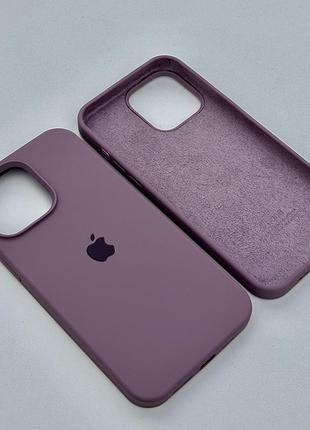 Оригинальный чехол silicone case iphone 16 pro max (blueberry)