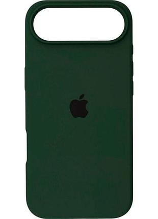 Оригінальний чохол silicone case iphone 17 air (forest green)