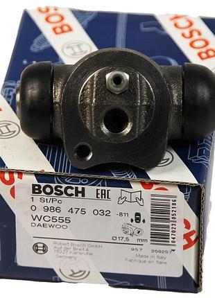 Задний тормозной цилиндр 17,46 мм ланос bosch (0 986 475 032)