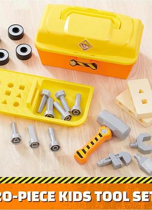 Rubble & crew construction toolbox spin master щенячий патруль кремез і команда ігровий набір інструментів 6