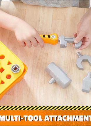 Rubble & crew construction toolbox spin master щенячий патруль кремез і команда ігровий набір інструментів 7