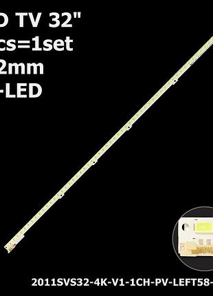 Led підсвітка 32" samsung ue32d4020nw 1 планка