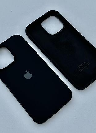 Оригинальный чехол silicone case iphone 16 pro (black)