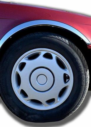Накладки на арки из нержавейки (4 шт) для bmw 3 серия e36 1990-2000 гг