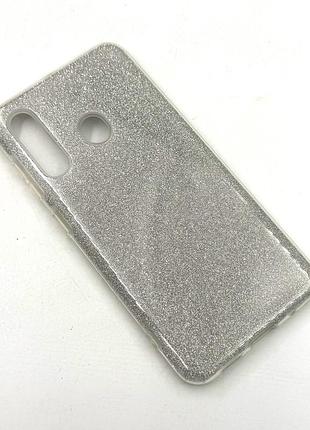 Чехол samsung a60 2019 (a605) silicon case silver