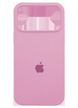 Оригінальний чохол silicone case iphone 17 pro (pink)